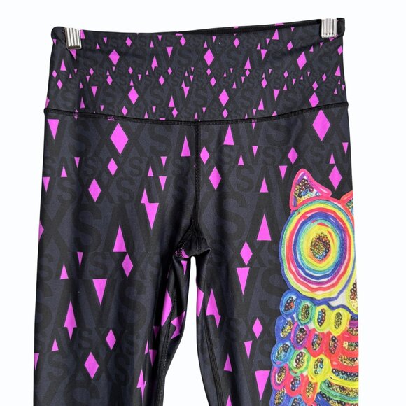 Victorias Secret VSX Knockout Tight Limited Edition Fashion Show Owl Print S - Picture 3 of 14